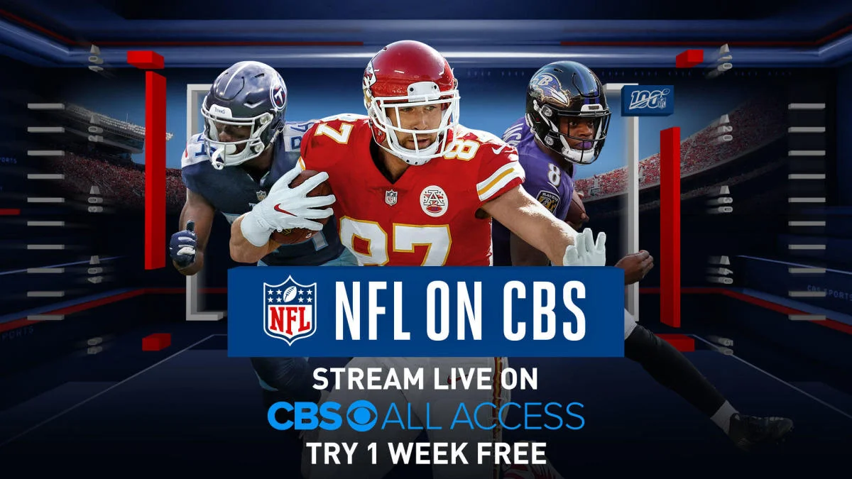 NFL Live Streams on CBS All Access